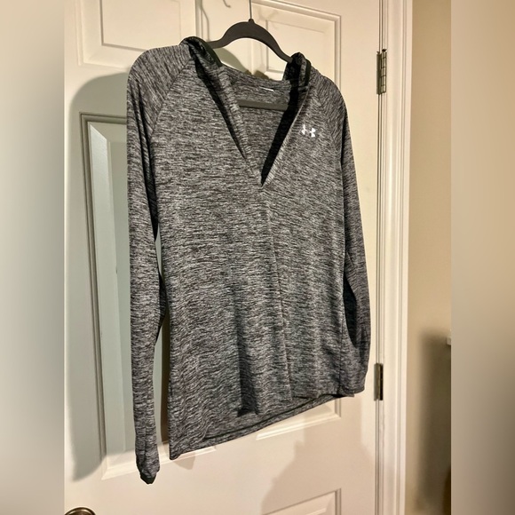 Under Armour UA Performance Hoodie Olive Women’s Large - Picture 5 of 11